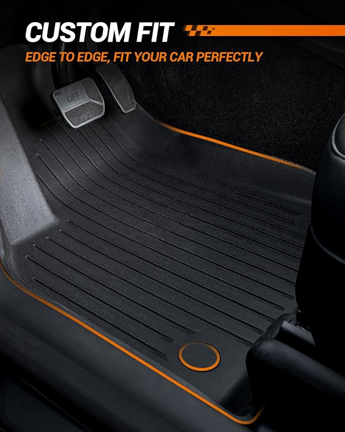 2024 2025 Tesla Model 3 Floor Mats All Weather Full Set Made by SEALIGHT- - Image 3