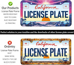 Sunset Mountain Anime License Plate Frames - Image 4