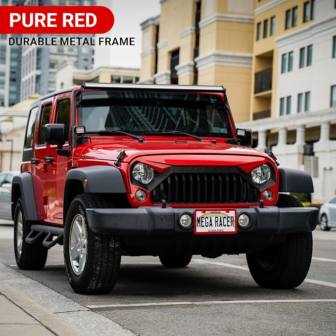 Premium Slim Red License Plate Frame – 1 Pack, Rust-Free Stainless Steel - Image 4