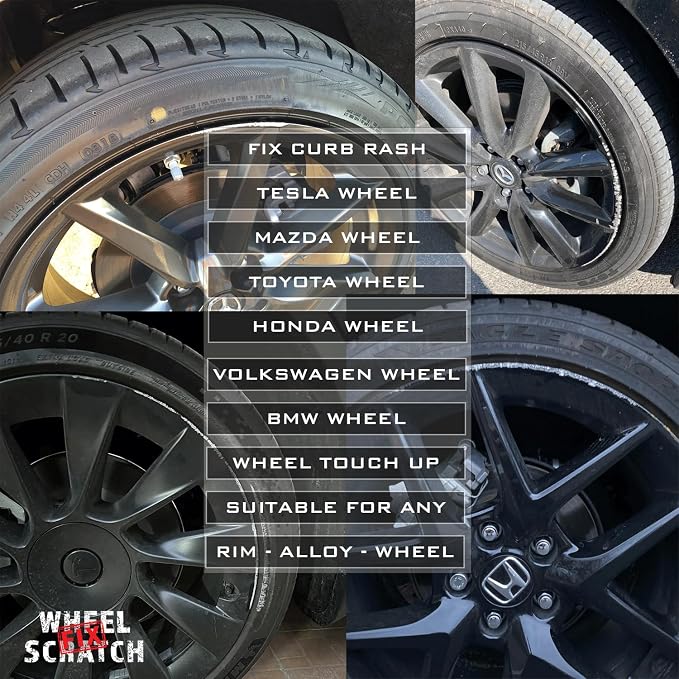 Gray Rim Touch Up Paint, Car Wheel Scratch Repair, Wheel Touch Up Paint Pen - Image 4