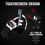 J.A.G. Leather Motorcycle Gloves - Image 2