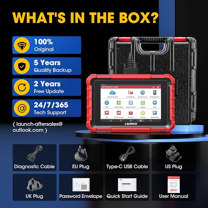 LAUNCH X431 PROS Elite 2025 New Bidirectional Scan Tool, 38+ Services, ECU - Image 7