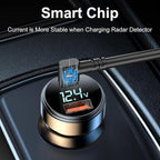 Radar Detector Cable，USB CTo RJ11 Plug Cable 5V-12V Power Cord, Compatible - Image 2