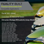 Premium Ceramic Front Brake Pads Compatible - Image 3