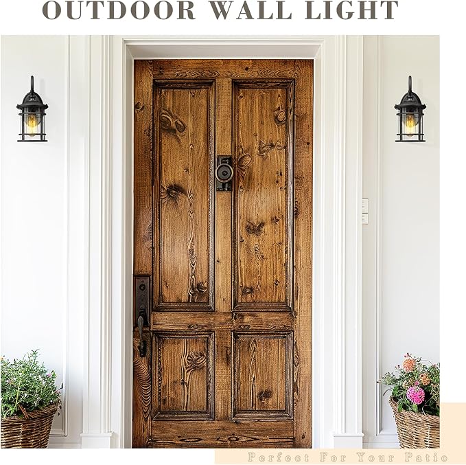 Emliviar Outdoor Wall Light Fixture - Image 5