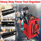 MUTUACTOR Power Tool Organizer, Heavy Duty Drill Driver Angle Grinder Holder - Image 2