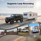10.1" Wireless RV Backup Camera System, 2 Rear Cameras & 2 Side Cameras - Image 8