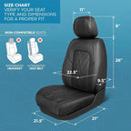 Elite Edition Faux Leather Seat Covers - Image 5
