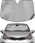 Windshield Sun Shade for Kia Rio 2013-2017, Front Window Sunshade Shield by Pigenius