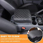 Car Armrest Box Cover Protector Compatible - Image 5
