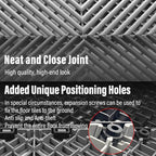 24 Pack 16"x 16"Interlocking Garage Floor Tiles, Modular Drainage Floor Mat - Image 6