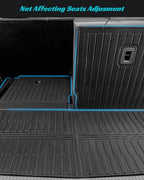 Floor Mats for Volkswagen VW Atlas 2018-2025 7 Seats, All Weather Car Mats Full - Image 4