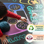 Play Gaming Rug for Bedroom Gamer Mat Gamepad for Boys Room 2x3 for Playroom - Image 6