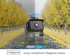 Fookoo Ⅱ HD 1080P 9" Wired Backup Camera System, 9-inch DVR Dual Split Screen - Image 3