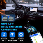 Wireless Carplay Adapter, Converts Wired to Wireless carplay Adapter - Image 5
