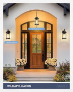 kudos Dusk to Dawn Outdoor Lighting, 12.5 inch Porch Lights Outdoor, Anti-Rust - Image 7