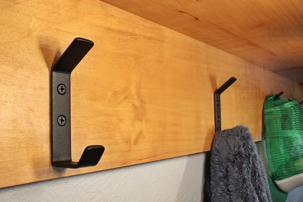 Wall Hooks Double Hook 4-Pack - Image 2