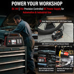 TowerTop 25A Max Pro Battery Charger: 12V Fully Automatic Smart Trickle Charger - Image 2