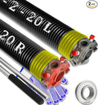 Garage Door Torsion Spring Set, Pair of 2" Electrophoresis Coated Garage Door by YINKCO