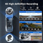 Apple carplay & Android Auto, Wireless Double din 10.26 inch Dash Cam - Image 4
