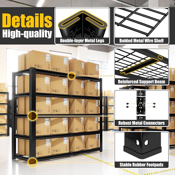 PrimeZone Heavy Duty Storage Shelves - Image 8