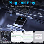 Android Auto Wireless Adapter for Factory Wired Android Auto - Image 2