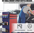 4 Pack Wall-Mounted Spray Bottle Holder, Aerosol Spray Can Holder Storage Rack - Image 6
