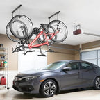 TORACK Overhead Bike Rack for Garage, Ceiling-Mounted Bicycle Storage Hooks for - Image 2