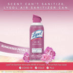 Lysol Air Sanitizer Spray with Odor Eliminator - Image 3