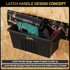 2 Pack E-Track Basket Storage Bin - Image 3