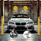 Safety Bollard, 4 Packs 48 Inch Metal Safety Bollard Post - Image 5