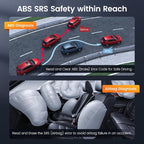 ANCEL AD610 Pro ABS SRS OBD2 Scanner, ABS Bleeding, SAS Calibration, Oil Reset - Image 2