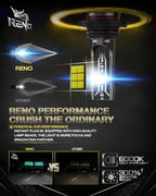 RENO 9005 9006 Bulb Combo, 9005 9006 Fog Lights Bulb, 9006 9005 Light Bulbs - Image 2