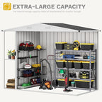 DWVO 8 x 4 ft Outdoor Storage Shed - Image 7