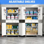 Metal Garage Storage Cabinet - Image 4
