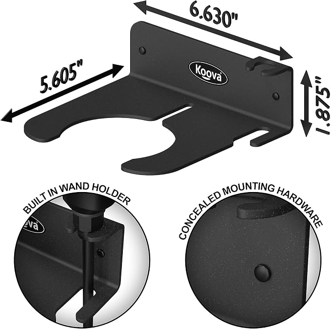 Koova Garden Pump Sprayer Holder | Wall Mounted Garden Tool Garage Organizer - Image 3