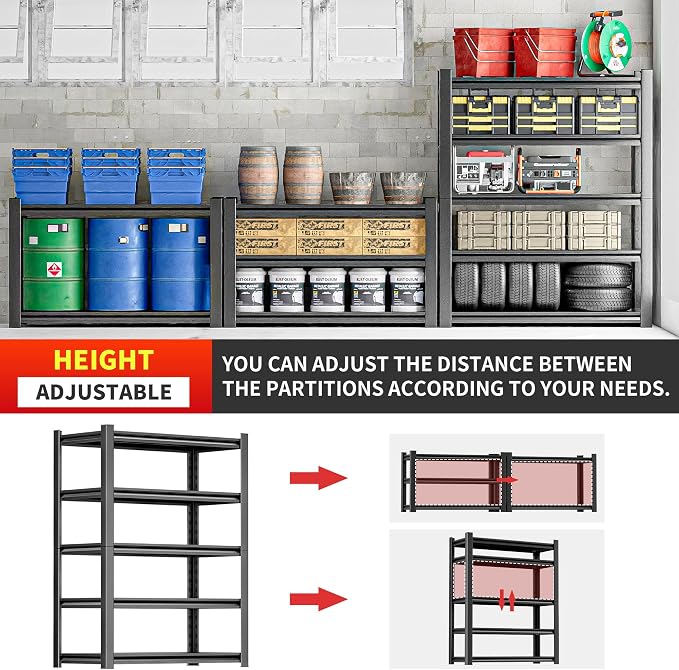 Storage Shelves Garage Shelving Heavy Duty - Image 8