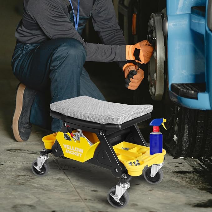 YELLOW JACKET Mechanic Stool - Image 2