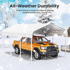 Heavy Duty Metal Carport – Sturdy Structure, All-Weather Protection, Easy - Image 2
