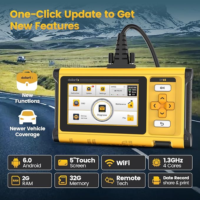 OBD2 Scanner Diagnostic Tool, ECM/TCM/ABS/SRS 4 System Deeply Scanner - Image 4