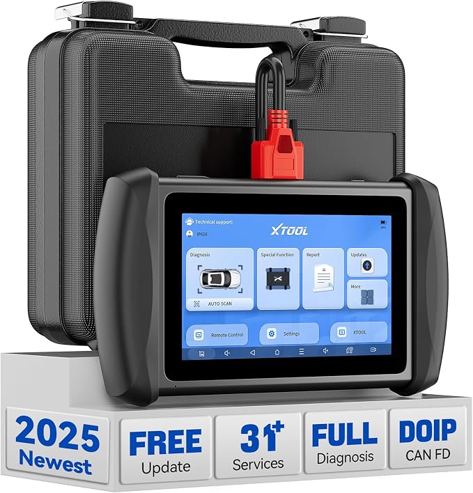 XTOOL InPlus IP616 V2.0 OBD2 Scanner Diagnostic Tool, Lifetime Update Scan Tool by XTOOL