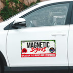 2 Pack, Personalized Magnetic Signs - Image 9
