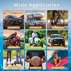Tire Inflator Portable Air Compressor, Cordless Air Pump - Image 9