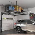 FLEXIMOUNTS 4x8 Overhead Garage Storage Rack, Adjustable Organization System - Image 2
