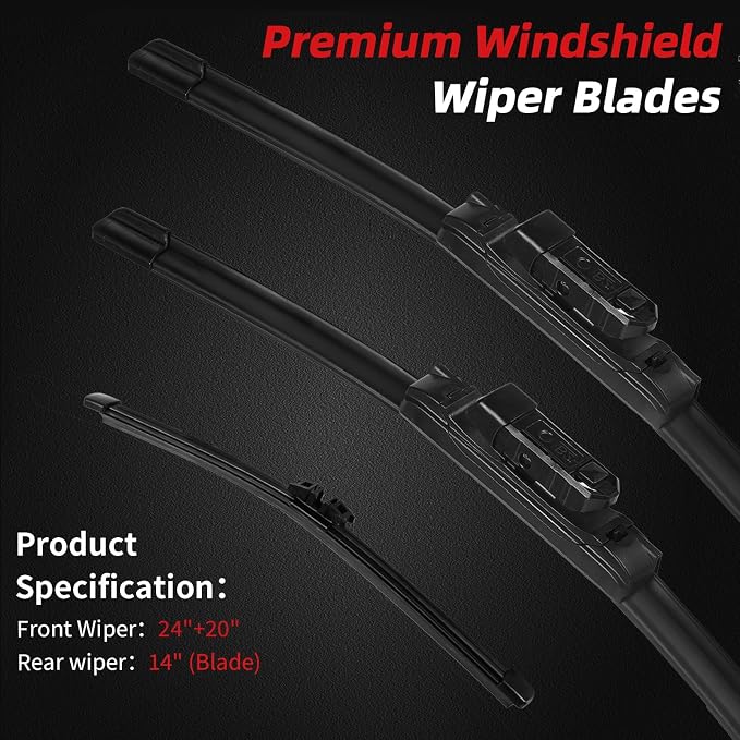 OTUAYAUTO Premium Windshield Wiper Blades - Image 2
