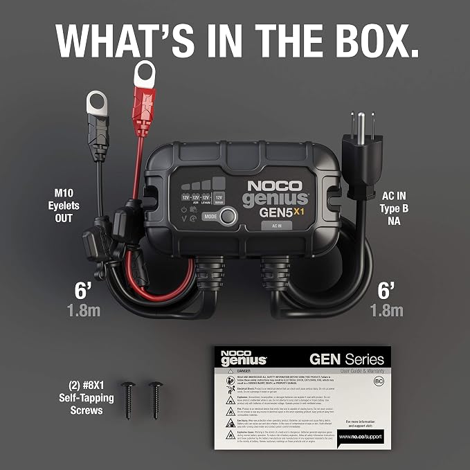 NOCO Genius GEN5X1: 1-Bank, 5A Onboard Battery Charger - Image 7