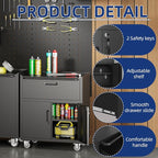 Metal Garage Storage Cabinet - Image 4