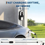 Level 1 EV Charger, 15A 110V Voltage, NEMA 5-15 Plug, 25ft Cable, Adjustable - Image 6