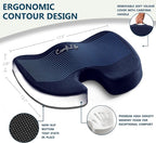 ComfiLife Premium Seat Cushion – 100% Memory Foam Office Chair Cushion - Image 3