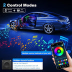 Dreamcolor Acrylic Interior Car LED Strip Light - Image 4